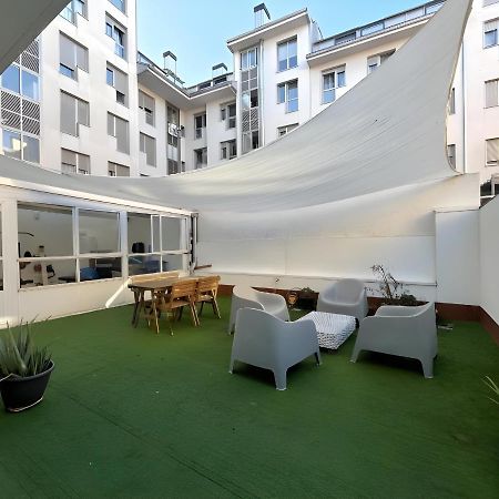 Amplio Y Moderno Piso De 4 Habitaciones Y Terraza Pontevedra Bagian luar foto