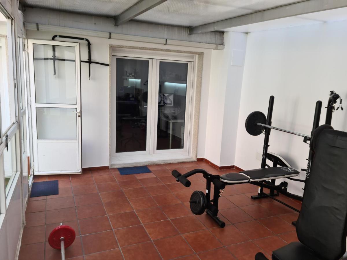 Amplio Y Moderno Piso De 4 Habitaciones Y Terraza Pontevedra Bagian luar foto